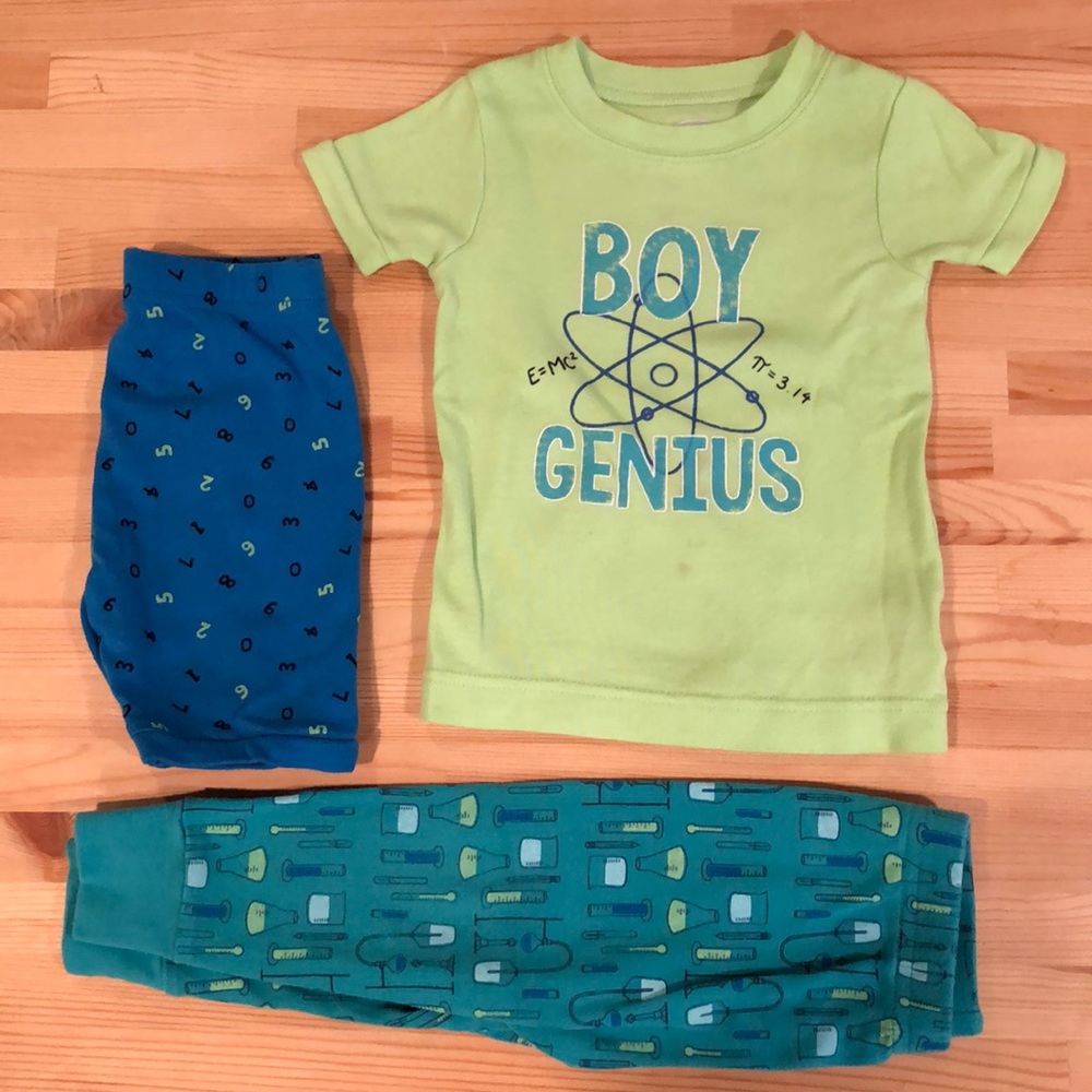Old Navy Boy Genius PJ Set